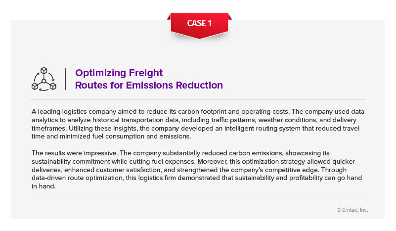 Use Case - 1: Data-Driven Sustainability Initiatives