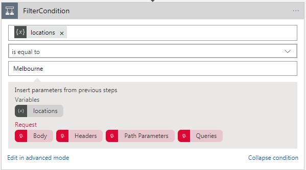 Connectors Condition Added